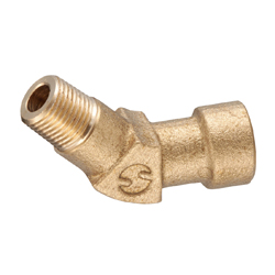 Screw Fitting 45-Degree Female/Male Elbow