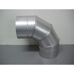 Stainless Steel Duct Fitting 90° Section Bend