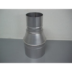 Stainless Steel Duct Fitting Reducer (Insert on Both Sides Size)