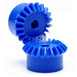 Miter Gear m1.5 Blue (Polyacetal)