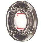 General Purpose Round Oil Gauge KF Type (Flange Type)