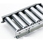 Steel Roller Conveyor RZ Series (RZ-7638N) Diameter ø76.3 × Width 100 - 1000