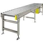 Chain Drive Accumulator Roller Conveyor (MAC-CS574010S) Roller Width 400 - 1000