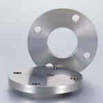Stainless Steel Pipe Flange Slip-On Welded Type Plate Flange Flat Face JIS10K, SUSF304
