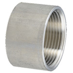 Stainless Steel, Screw-In Pipe Fitting, Half-Straight Socket [HS]