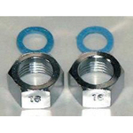 Faucet and related products flexible tube cap nut and packing set (stainless steel)