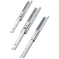 Slide Rails - Light Load, Compact, Aluminum / Stainless Steel - Two Step