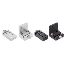 [Simplifi ed Adjustments] X-Axis, Feed Screw, Side Clamp Units / Key Guide Units - Flat Type / L-Shaped Type
