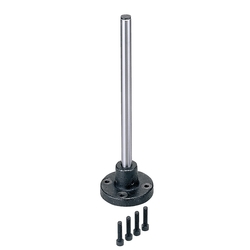 Device Stands - Round Flanged Set, Through Holes (Solid)