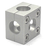 Round Pipe Joint Same Diameter Hole Type 2-Split 6 Directional Holes