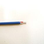 Temperature sensor K for general-purpose with a coating of thermocouple wire