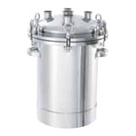 Flange open pressure container [PCN-O]