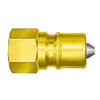 SP-V Coupler, Brass, FKM, Plug