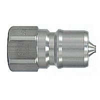 SP Coupler Type A, Stainless Steel, FKM Plug, Female Thread