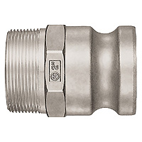 Lever Lock Coupler, Stainless Steel, LF