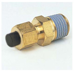 Quick Seal Series Insert Type (Brass Specifications) Connector (NPT Thread) (Inch Size)
