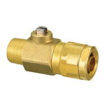 Double Lock Valve, WB3, Tapered Thread, Screwdriver Type
