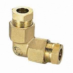 Copper Tube Fitting, ⌀8 and ⌀10 Use L Fitting (Plastic Sleeve)