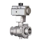 Air Drive, Two-Way Ball Valve (Single-Action)