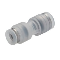 Tube Fitting PP, Corrosion-Resistant SUS303 Equivalent Fitting, Unequal Union Straight