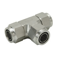 for Corrosion Resistance, SUS316 Tightened Fitting, Union Tee