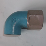 Pipe-End Anticorrosion Fitting, RCF-K, for Fixture Connection, Dissimilar Metal Contact Prevention, Female Adapter Elbow