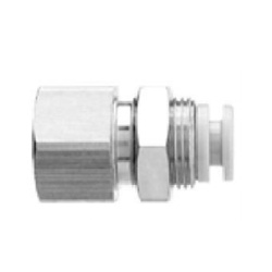 Bulkhead Connector KRE-W2 Flame Retardant (UL-94 Standard V-0 Equivalent) FR One-Touch Fitting