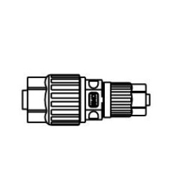 Union Reducing LQ3U-R Inch Size Fluoropolymer Fittings