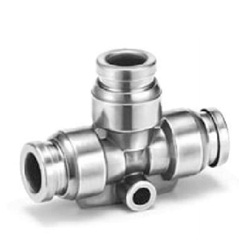 Tee KQG2T, SUS316 One-Touch Pipe Fitting