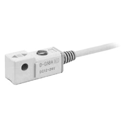 Water Resistant 2-Color Indication Type Solid State Auto Switch, Band-Mounting Style, D-G5BA