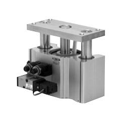 Integrated Guide With Valve Type Cylinder MVGQ Series (ø80, ø100)
