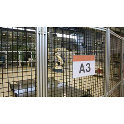 AZ40 Safety Fence High Rigidity H1800 Type (H1800mmXW990mm) t5 Type