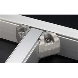 ZF Series Aluminum Structural Materials For Frames Corner Joint H