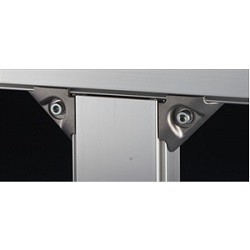 ZF Series Aluminum Structural Materials For Frames Corner Joint V
