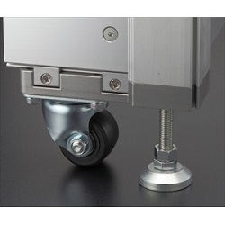 ZF Series Aluminum Structural Materials For Frames Adjuster and Caster Kit