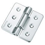 Flat Hinge Made of Stainless Steel with Low Dust Generating Specifications for Heavy Weights B-1064-CR
