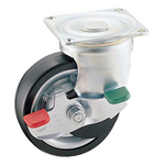 Swivel Casters for Heavy Loads with Stopper, K-100HBS