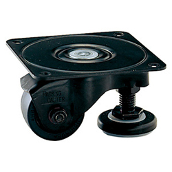 Heavy-Duty Low Floor Type Swivel Caster and Adjuster without Stopper, K-100HB2-AF