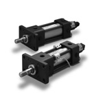 14-MPa double-acting hydraulic cylinder (cutting oil resistant specification) 140HW-8 series