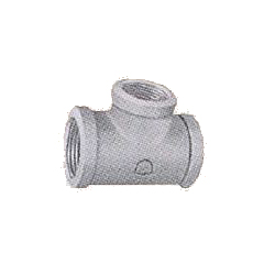 Pipe Fittings - Reducing Tee (with Band) - Unplated