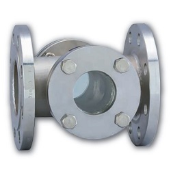 Steel Plate Type Flange Connection Sight Glass