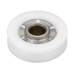 Bearings with Resin, DU (U Grooved Outer Wheel Type)