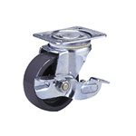 Nylon Wheel (Packing Caster) with Standard Class 100-Ns Track Type Stopper