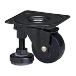 Function Type - 100AF Truck Type - Synthetic Rubber Wheels with Adjuster Foot (Packing Caster)