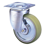 Heavy Class 100HB-PA Truck Type PA Polyurethane Wheel (Packing Caster) with Roller Bearings for Heavy Loads