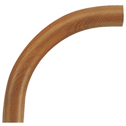 For Handrails, Natural Wood Corner Material