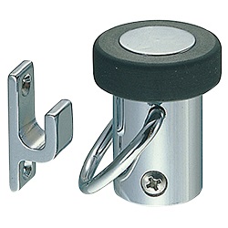 Radial Doorstop with Swing Stopper, Floor Mounting