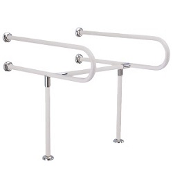 No. 858, C Type Round Bar Handrail [for Wash Basins)