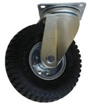 Free Wheel with Tire with No Puncture Airless Tire