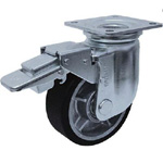 Free Wheels with Heavy-Duty MC Nylon Wheel Stoppers (RRJMB Type)